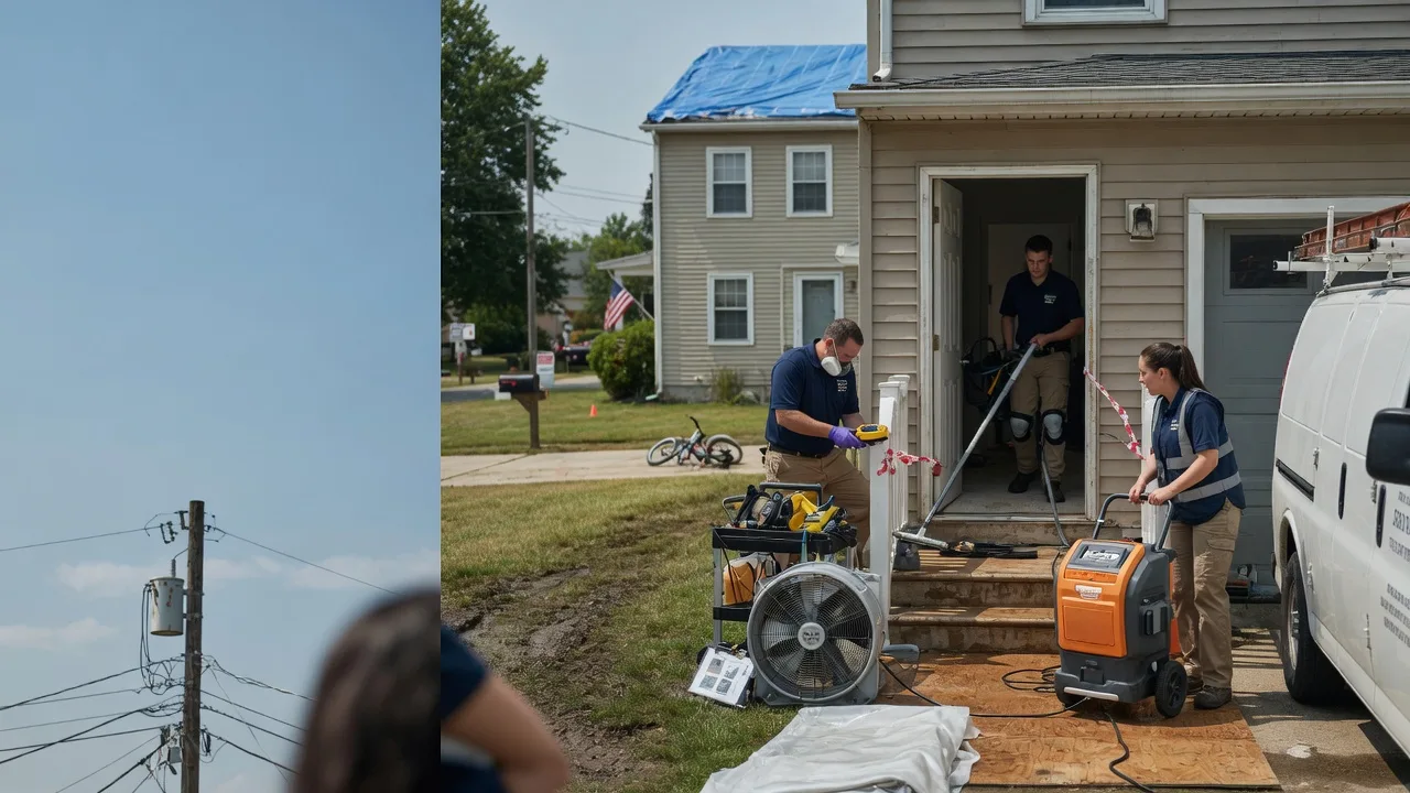 Water Damage Repair in Pine Bluffs, WY near me